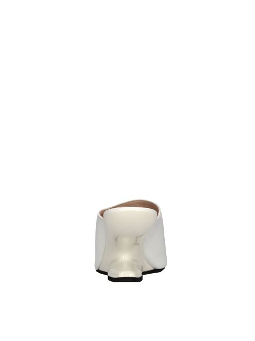 Sabot in pelle N°21 | CPXNV17006 X002BIANCO